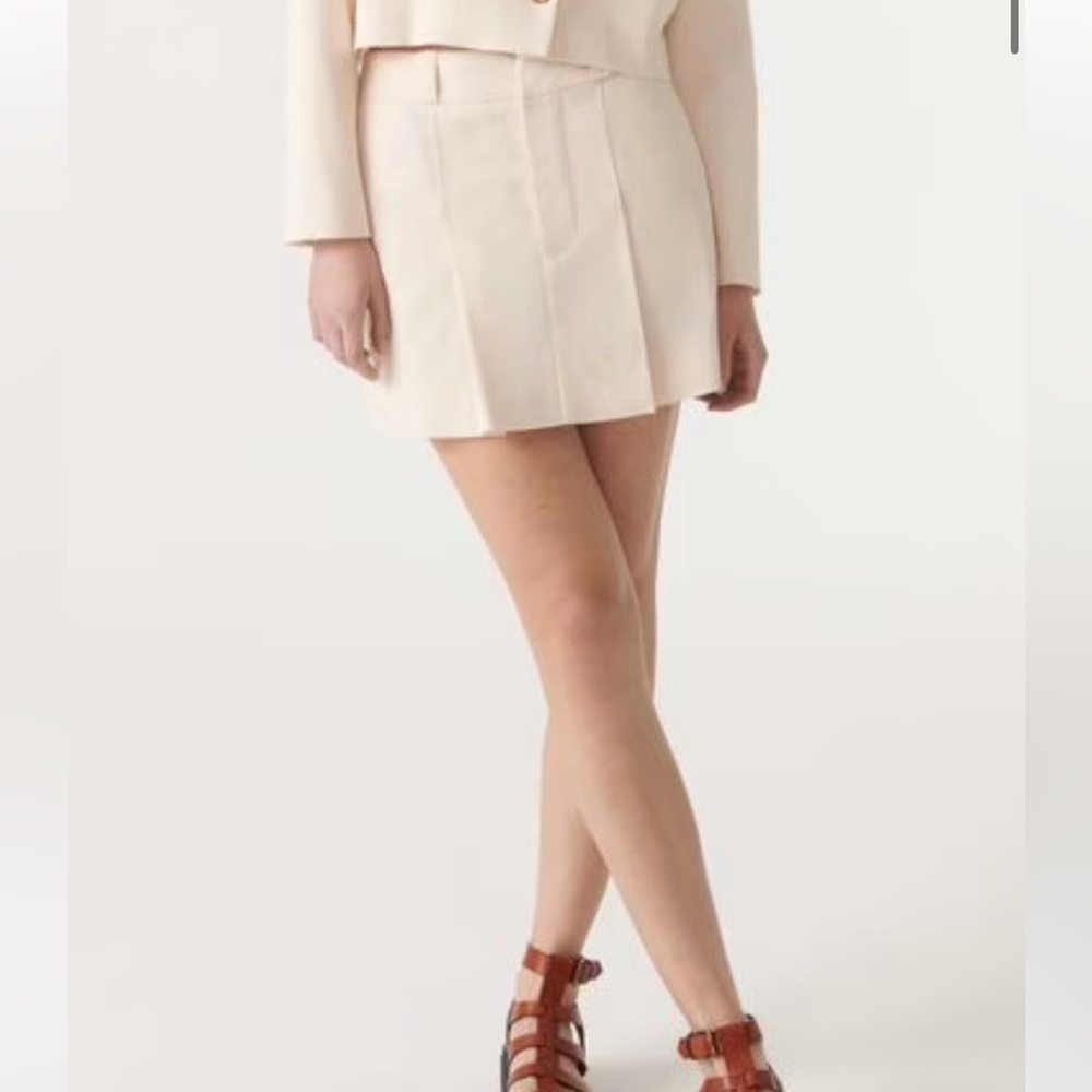 Ba&sh Cream Women's Skort